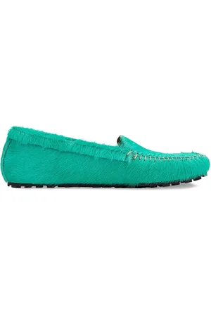 Marni Mocassini "Green" con finitura spazzolata
