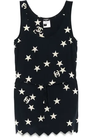 CHANEL Abito con stampa stelle 2008