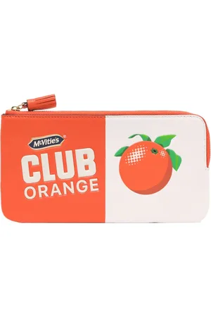 Anya Hindmarch Portafoglio Club Orange
