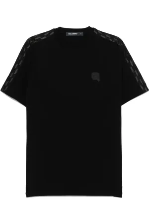 Karl Lagerfeld T-shirt con logo in rilievo
