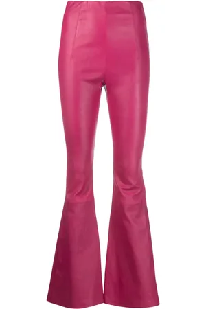 AMIRI Pantaloni svasati a vita alta