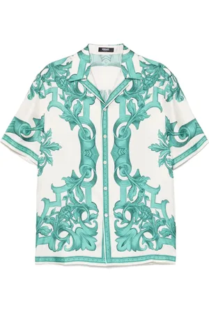 VERSACE Camicia con stampa grafica