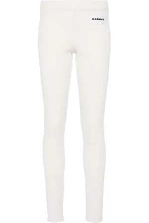 Jil Sander Leggings con applicazione
