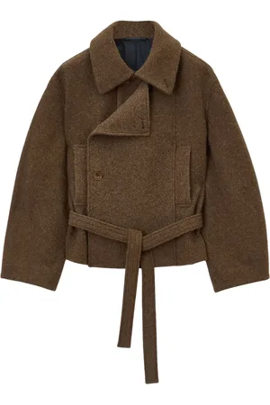 LEMAIRE Cappotto crop asimmetrico