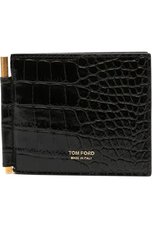 Tom Ford Portafoglio con effetto coccodrillo