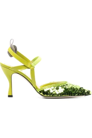 Fendi Pumps a punta con paillettes