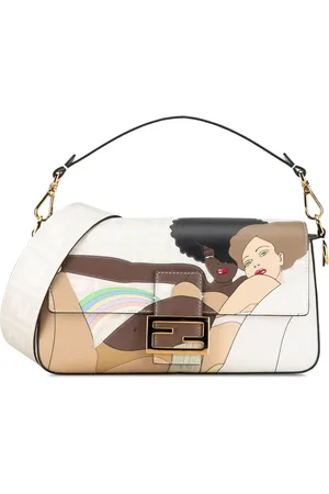 Fendi Borsa a tracolla Bikini Girls Zucca Baguette 2010-2023