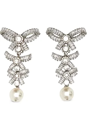 Alessandra Rich Orecchini con cristalli