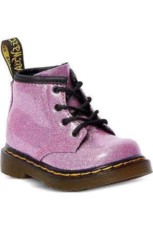 Dr. Martens Stivali 1460 Glitter "Dark Pink Glitter"