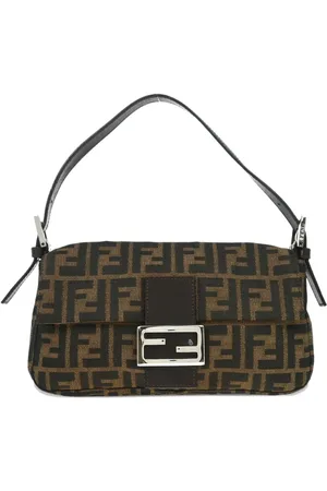 Fendi Borsa a mano Baguette con motivo Zucca 1990-2000