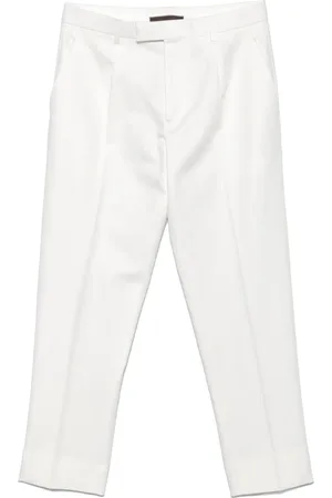 Ermenegildo Zegna Pantaloni sartoriali con pieghe