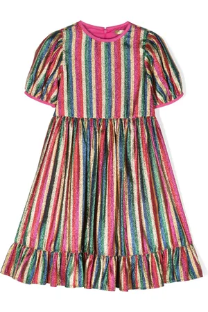 Stella McCartney Abito lamé a righe