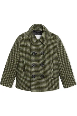 Burberry Cappotto sartoriale con motivo tartan
