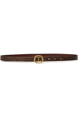 Twin-Set Cintura con placca logo