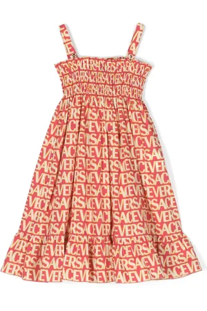 VERSACE Abito Versace Allover con balze