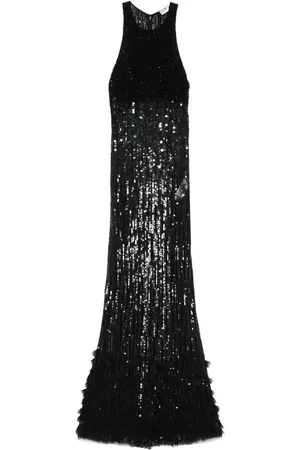 Elisabetta Franchi Abito lungo con paillettes