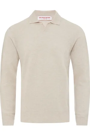 Orlebar Brown Polo Bruno a maniche lunghe