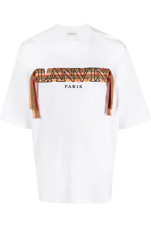 Lanvin T-shirt Curb con ricamo