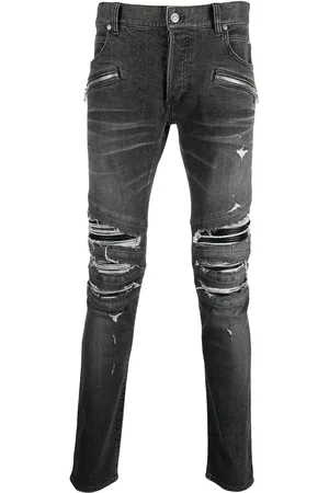 Balmain Jeans slim con effetto vissuto