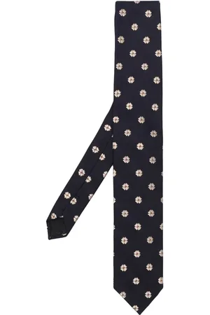 LARDINI Cravatta con ricamo