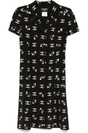 CHANEL Abito a maniche corte 1997