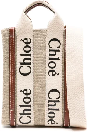 Chloé Borsa tote Woody North South mini