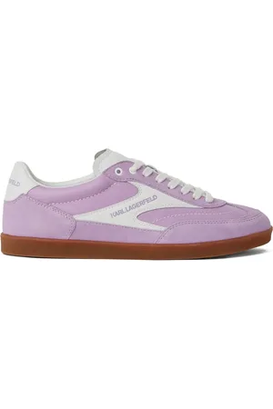 Karl Lagerfeld Sneakers con inserti in pelle scamosciata