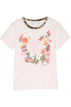 Roberto Cavalli T-shirt girocollo con stampa