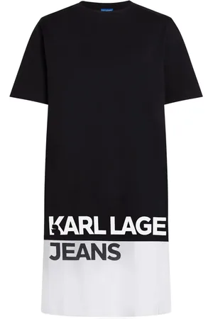 Karl Lagerfeld Abito corto bicolore