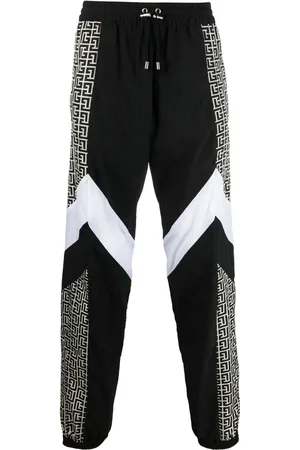 Balmain Pantaloni sportivi con monogramma
