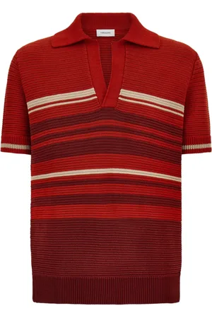 Salvatore Ferragamo Polo in cotone con ricamo logo