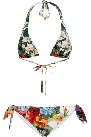 Dolce & Gabbana Set bikini a fiori