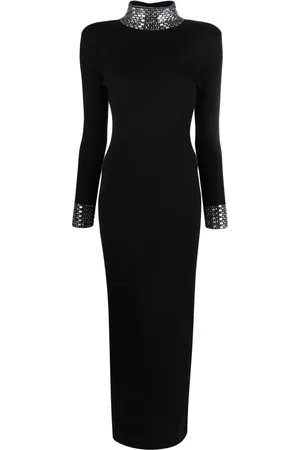Retrofete Abito lungo Monroe con cristalli