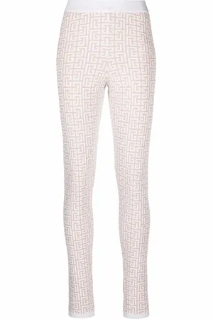 Balmain Leggings con stampa