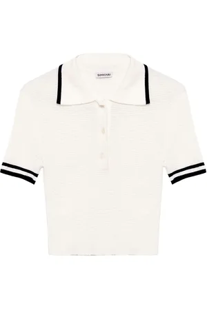 Simkhai Whitten polo top