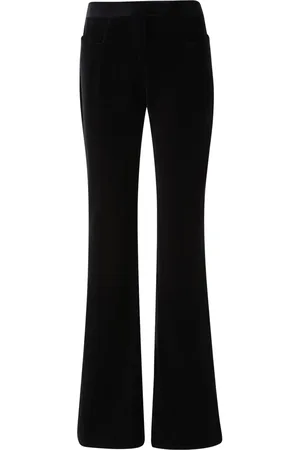 Tom Ford Velvet high-waisted cotton trousers