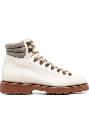 Brunello Cucinelli Stivali da trekking stringati