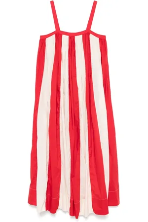 BODE Abito Liberty Stripe lungo