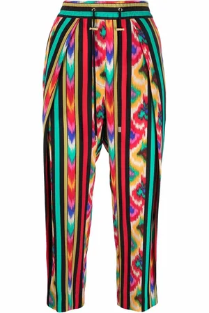 Balmain Pantaloni con stampa astratta