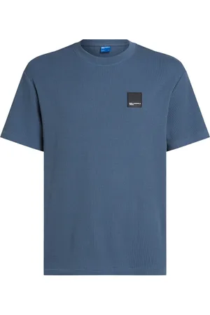Karl Lagerfeld T-shirt lavorata a nido d