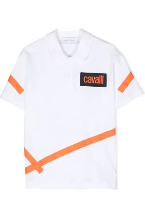 Roberto Cavalli T-shirt con design color-block