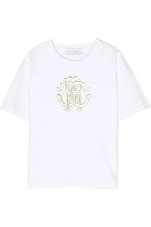 Roberto Cavalli T-shirt con ricamo