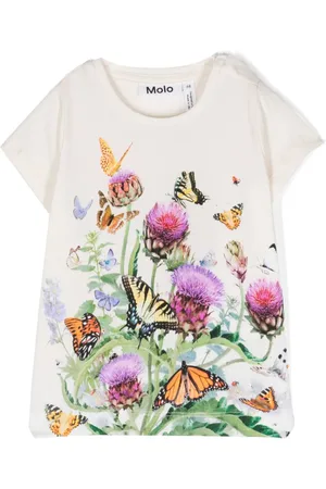 Molo T-shirt con stampa vegetale
