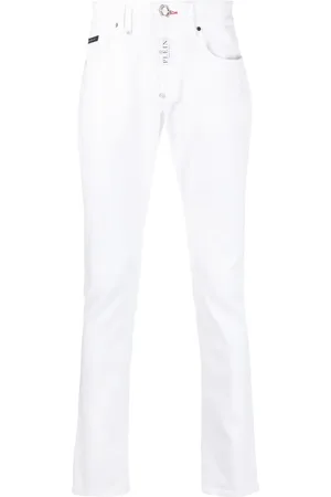 Philipp Plein Jeans dritti Hexagon