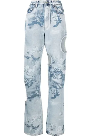 OFF-WHITE Jeans con inserti