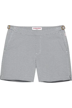 Orlebar Brown Costume da bagno con motivo jacquard