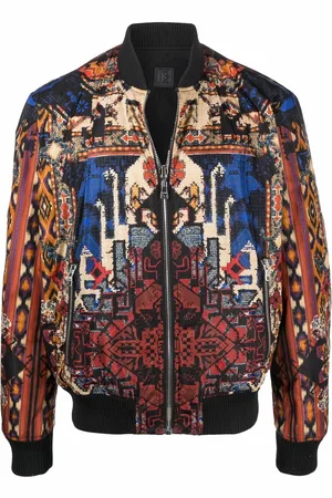 Balmain Bomber con stampa