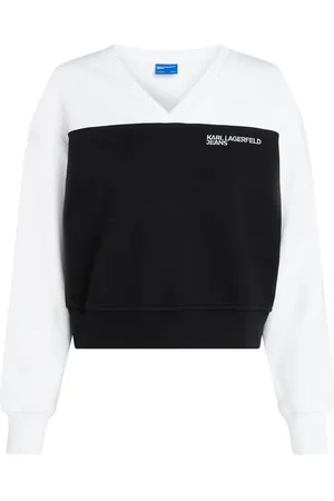 Karl Lagerfeld Felpa bicolore