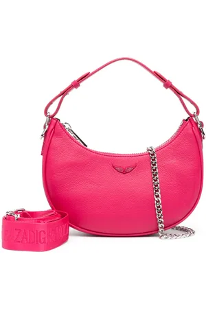 Zadig & Voltaire Borsa a tracolla con placca logo