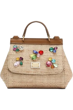 Dolce & Gabbana Borsa a spalla con placca logo